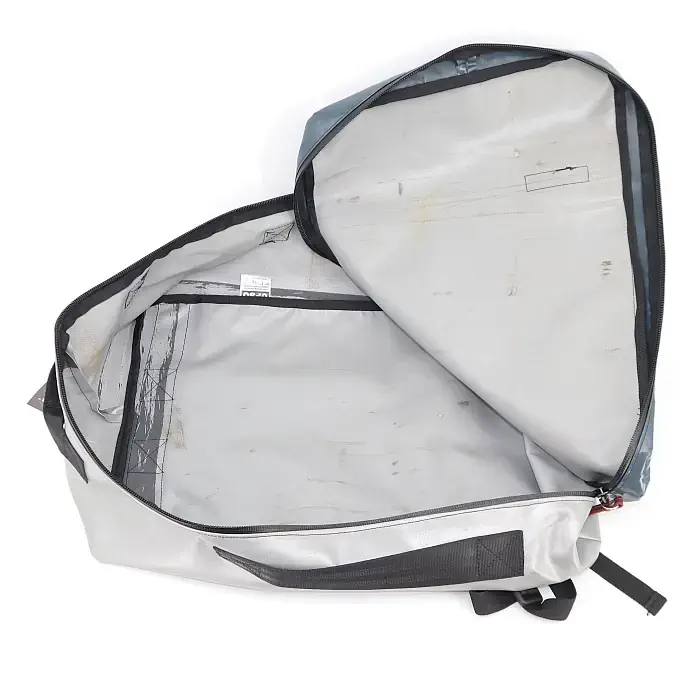 Grijze reistas - Duurzame rugtas voor handbagage